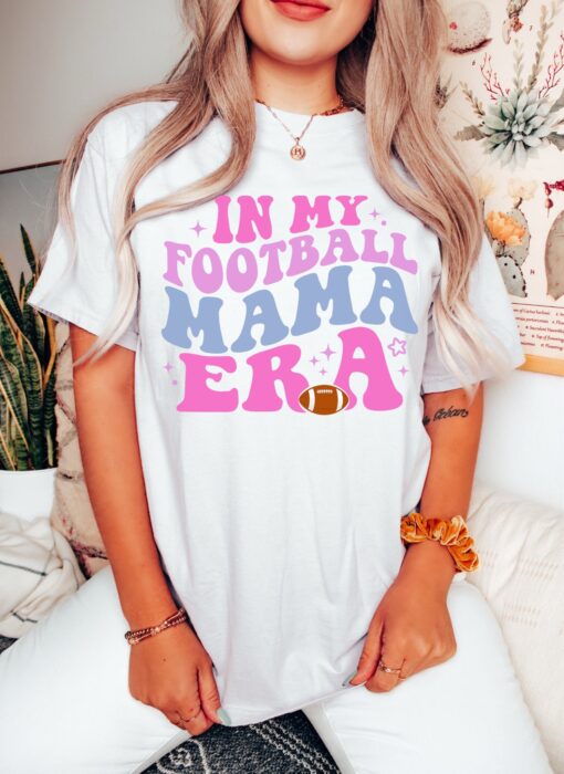 football mama shirt for moms retro style cute funny football season tee best gifts for football moms 0wodz