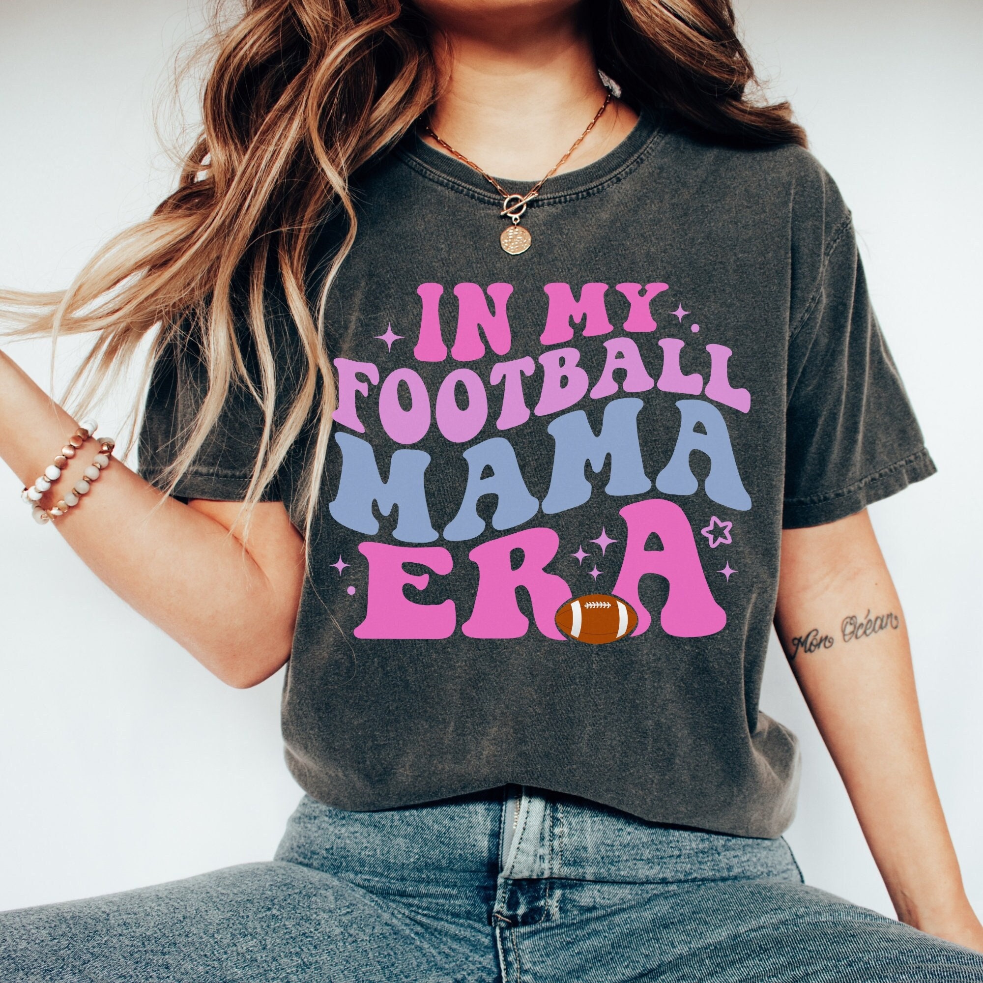 football mama shirt for moms retro style cute funny football season tee best gifts for football moms khl1a