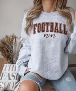 football mom crewneck sweater for game day sports mom gifts football mama apparel for football lovers pdjff