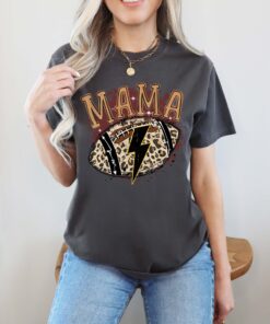 football mom game day shirt in leopard print cute western mom t shirt for best mom ever perfect for mothers day scpij