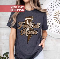 football mom shirt for game day sports mama t shirt womens football shirt best mom ever gift plrtn