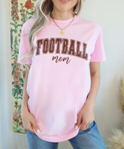 football mom shirt for game day sports moms funny football fan tee best mom ever gifts for mothers day djey4