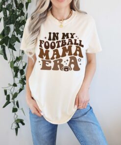 football mom shirt in my football era game day t shirt for sporty moms comfort colors best mom ever football shirt knory