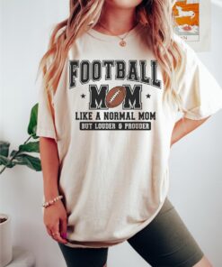 football mom shirt retro varsity tee loud and proud game day t shirt best football mom gift for moms xn5mz