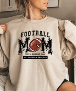 football mom sweatshirt funny sport hoodie for moms best gift for her mothers day personalized football mom shirt fgpdp