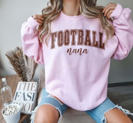 football nana sweatshirt for game day crewneck tee unique gift for nana football fans best nana ever shirt awznz scaled