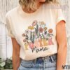 foster mama shirt for foster care moms personalized mothers day gift wildflowers t shirt for foster mom birthday xy67z