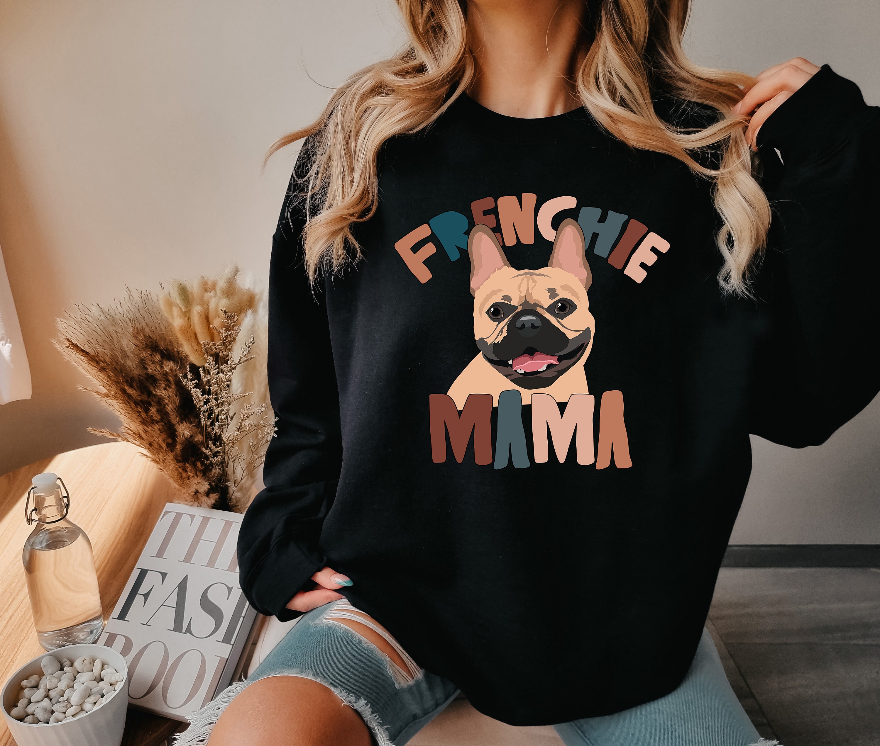 french bulldog mama shirt for dog lovers cute frenchie mom t shirt pet lover apparel unique dog mama gift l9pi3 scaled