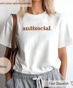 funny anti social t shirt for introverts minimalist unisex tee for moms and girlfriends trendy gen z shirt ao5bo