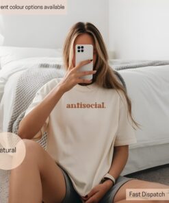 funny anti social t shirt for introverts minimalist unisex tee for moms and girlfriends trendy gen z shirt e6ei6