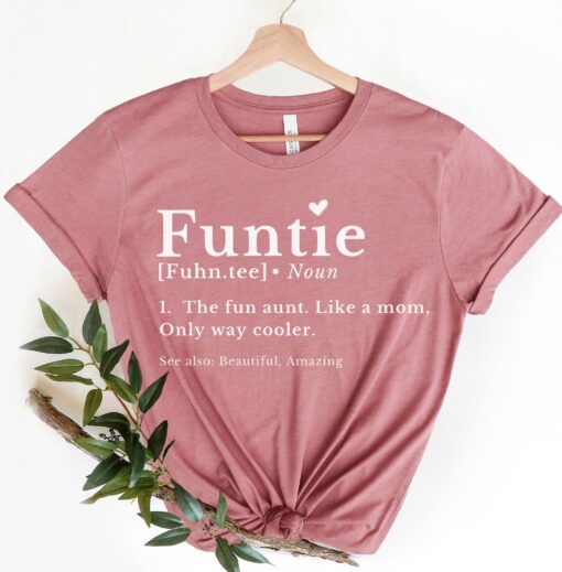 funny aunt shirt best aunt t shirt cool new auntie tee gift for sister mothers day birthday present