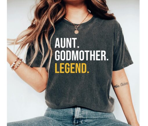 funny aunt shirt for godmother sister in law baby shower pregnancy announcement unique auntie gift idea ti3pl