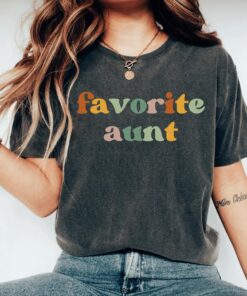 funny aunt shirt for sister cute birthday gift from niece or nephew unique auntie t shirt for special celebrations f6kkx