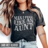funny aunt shirt i feel like an aunt best aunt ever new aunt reveal t shirt country western gift for new aunts gteox
