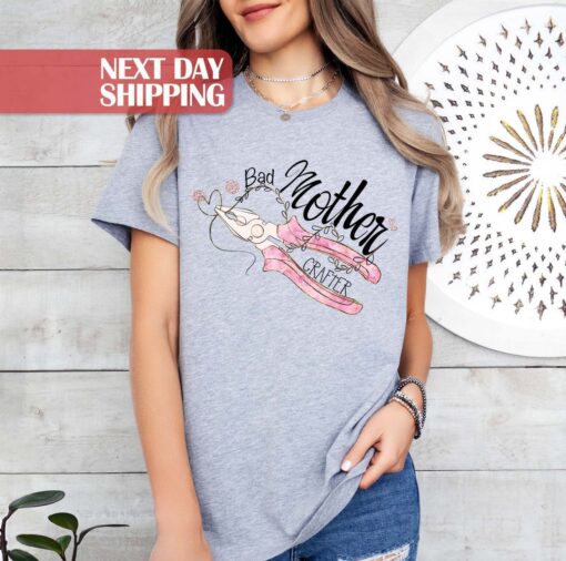 funny bad mom shirt retro style trendy mom life tee for mothers day unique gift for new mama best mom ever shirts jzywj