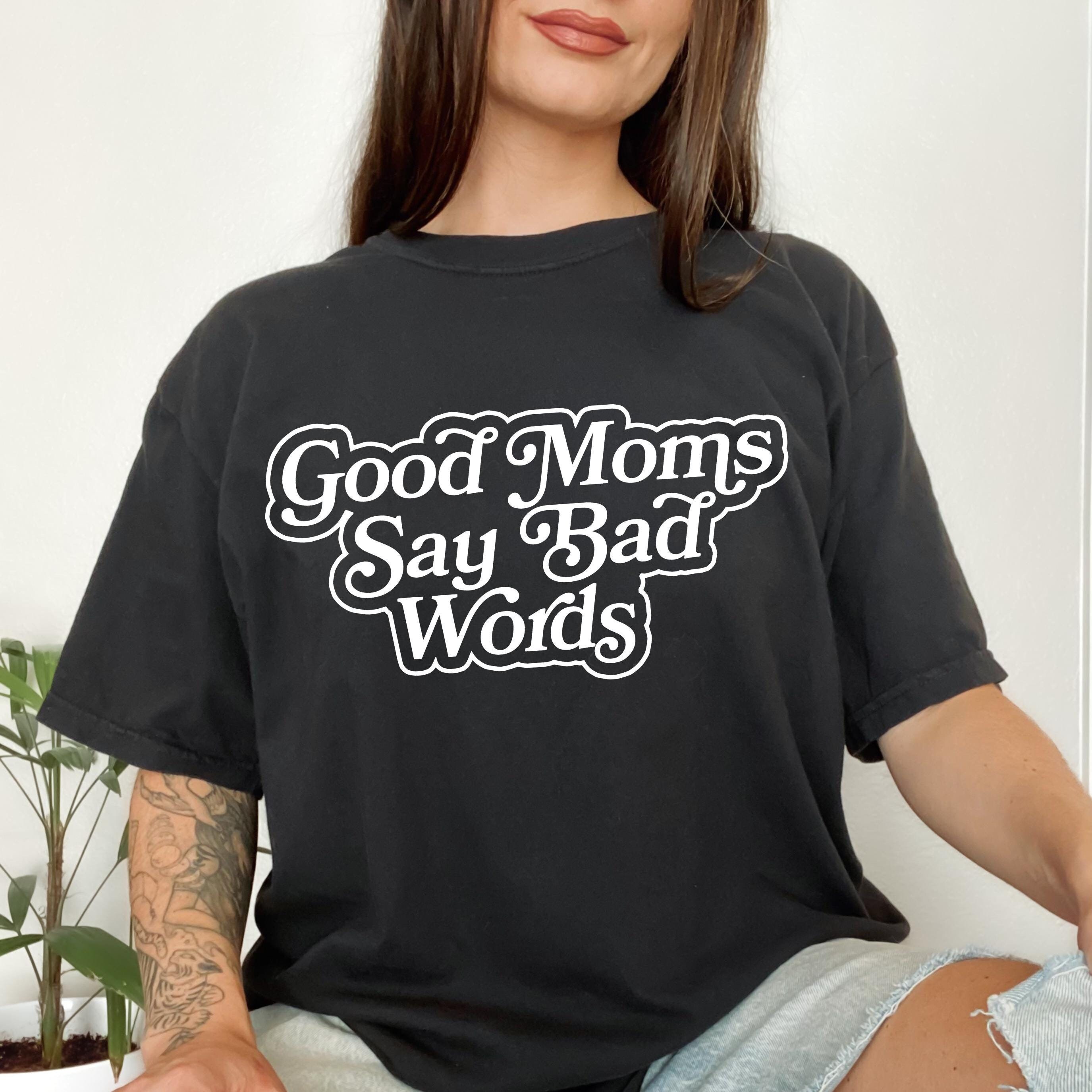 funny bad words mom shirt graphic tee for women retro cuss mama t shirt trendy gift for moms and mothers day fqfx3 scaled