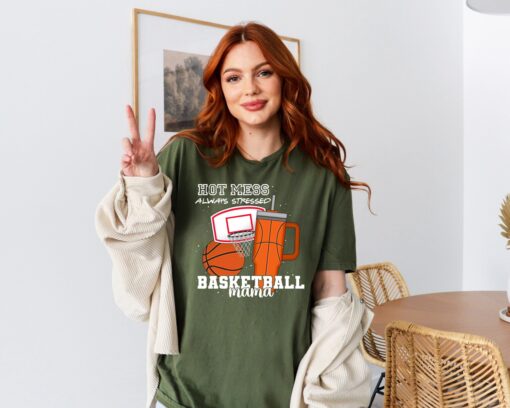 funny basketball mama shirt for game day best mom ever gift stressed mom life tee for mothers day v8jla scaled