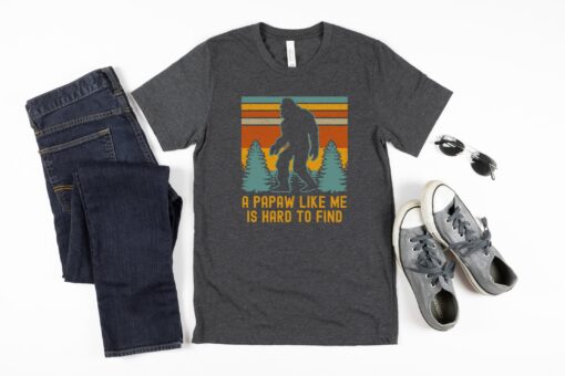 funny bigfoot shirt for papaw like me hard to find sasquatch grandpa gift unique papaw gag gifts mpjs9