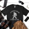 funny bigfoot stepdad shirt hard to find sasquatch tee for fathers day 2023 unique stepfather gift idea nnael