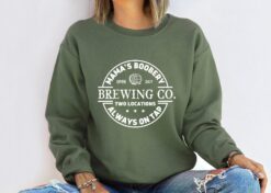 funny breastfeeding sweatshirt for new moms nursing apparel mamas boobery sweatshirt baby shower gift unique mom life shirt gs4bg