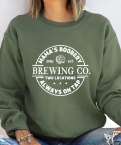 funny breastfeeding sweatshirt for new moms nursing apparel mamas boobery sweatshirt baby shower gift unique mom life shirt gs4bg