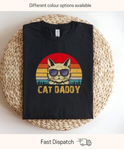 funny cat dad shirt retro style for cat owners wilderness tee cute t shirt gift for men cat dads l9bjg