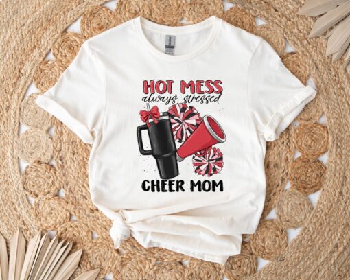 funny cheer mom shirt always stressed sports mom tee football game day sweatshirt for cheerleading fans dpi2k scaled