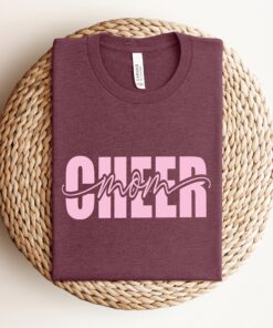 funny cheer mom shirt for cheerleading mama and cheer squad gifts perfect mom life tee for cheerleaders wktw9