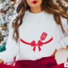 funny christmas maternity sweatshirt for pregnancy announcement cute mom to be holiday t shirt unique new mom gift jdtsi