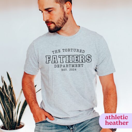 funny custom dad shirt tortured fathers department tee for tired dads sarcastic gifts for husband grandpa birthday mlfzq scaled
