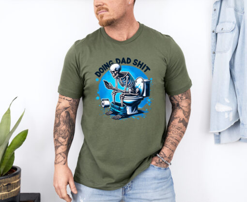 funny dad life shirt doing dad shit t shirt for fathers day with skeleton design perfect for dad humor gifts e7jcg scaled