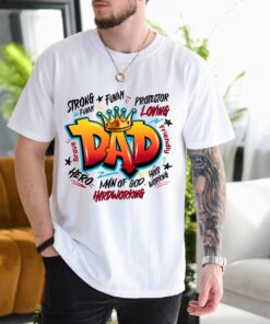 funny dad shirt for fathers day best dad ever quotes t shirt comfortable gift for men strong dad life humor xajj9