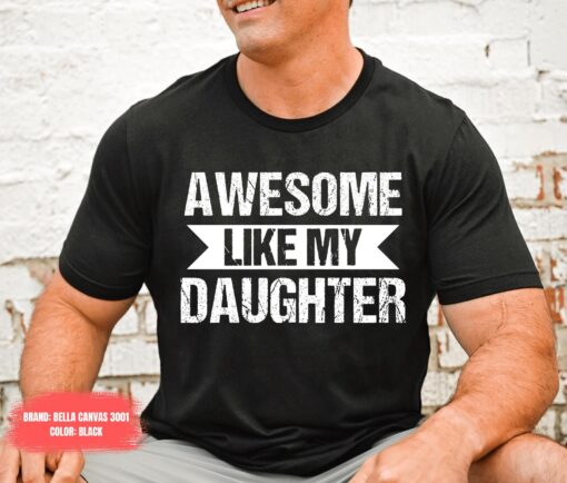 funny dad shirt for fathers day gift from daughter to dad cool t shirt for men best dad ever tee pztcd