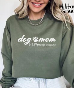 funny dog mama sweatshirt for women dog mom sweatshirt best dog lover gift cute dog mama sweater for pet owners f7i7f