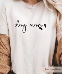 funny dog mom shirt cute dog owner tee for dog lovers personalized gifts for dog and cat moms dfko7