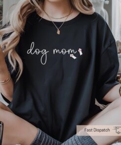 funny dog mom shirt cute dog owner tee for dog lovers personalized gifts for dog and cat moms h9mkr