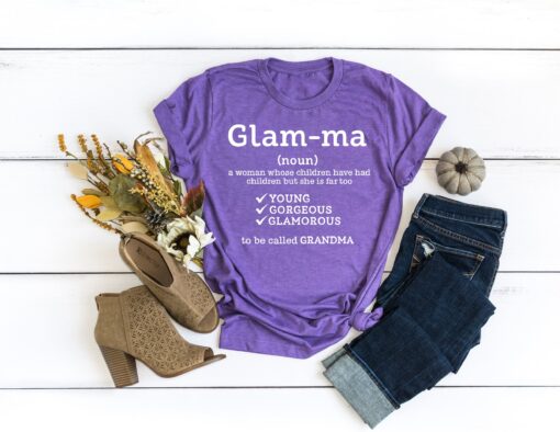 funny glamma shirt for grandma unique mothers day gift cute grandmother t shirt best mom ever tee for mom life gity8