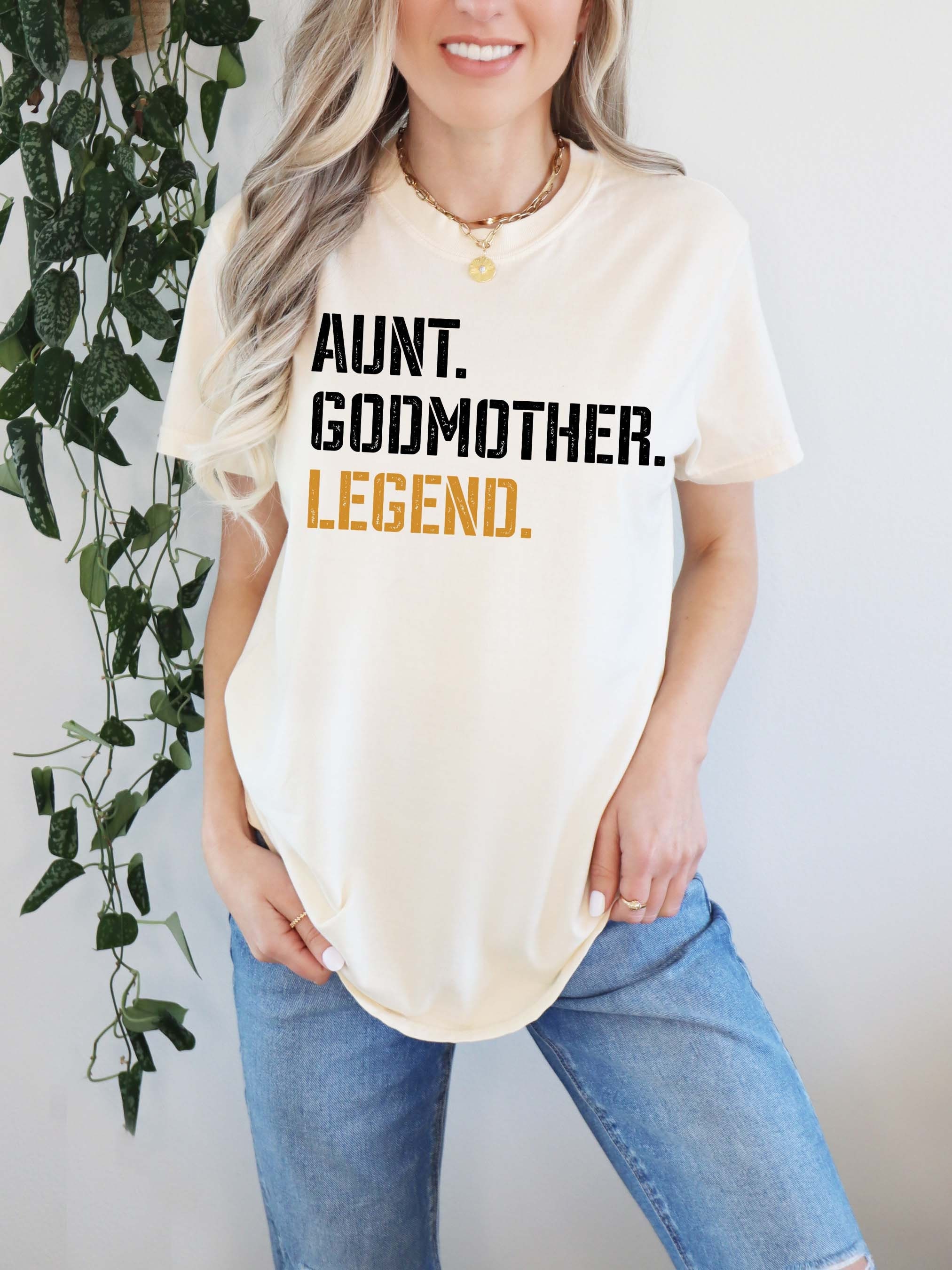 funny godmother shirt for aunt proposal baptism legend gift comfort colors best godmother shirts for special occasions vyhas scaled