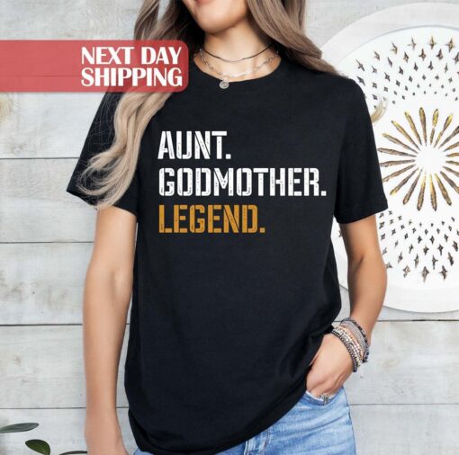 funny godmother shirt for aunt proposal baptism unique gift idea for aunt to be best godmother shirts w0zla