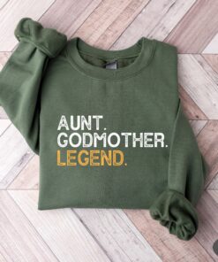 funny godmother sweatshirt for aunt and godparent gifts unique godmama sweatshirt ideal for baby showers and aunt gifts 5vugu