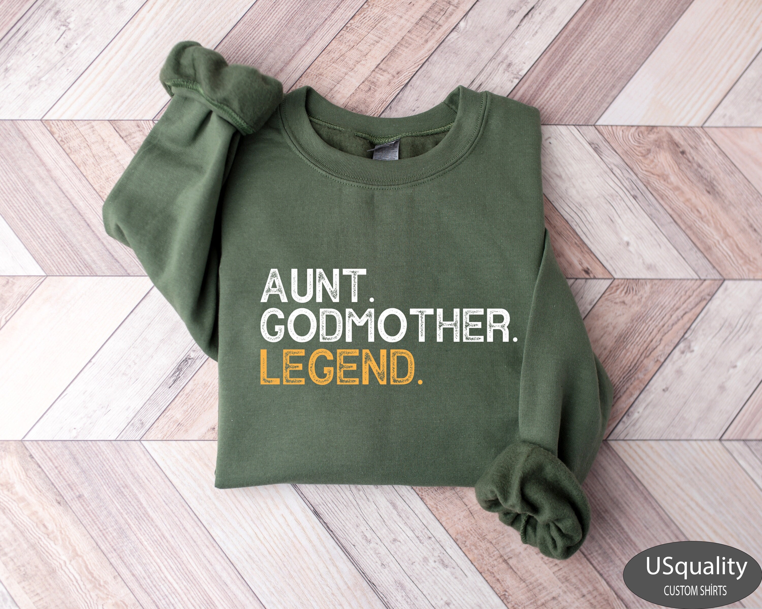 funny godmother sweatshirt for aunt and godparent gifts unique godmama sweatshirt ideal for baby showers and aunt gifts 5vugu scaled