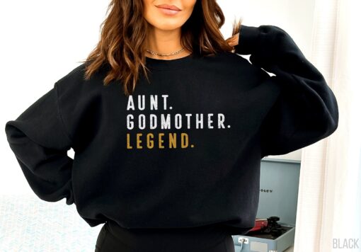 funny godmother sweatshirt for aunt and sister in law unique godmama gift ideal for baby shower celebrations 3lutz