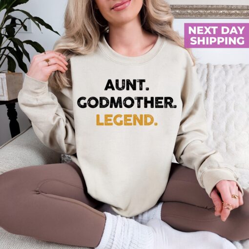 funny godmother sweatshirt for aunt gift godparent hoodie unique baby shower sweater best godmama apparel yztwd scaled