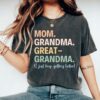 funny grandma shirt for pregnancy announcement cute mom life t shirt mothers day gift unique family reveal btlh6