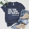 funny grandma shirt love them spoil them give them back grandma life t shirt gifts for grandmother unique design q1p3o