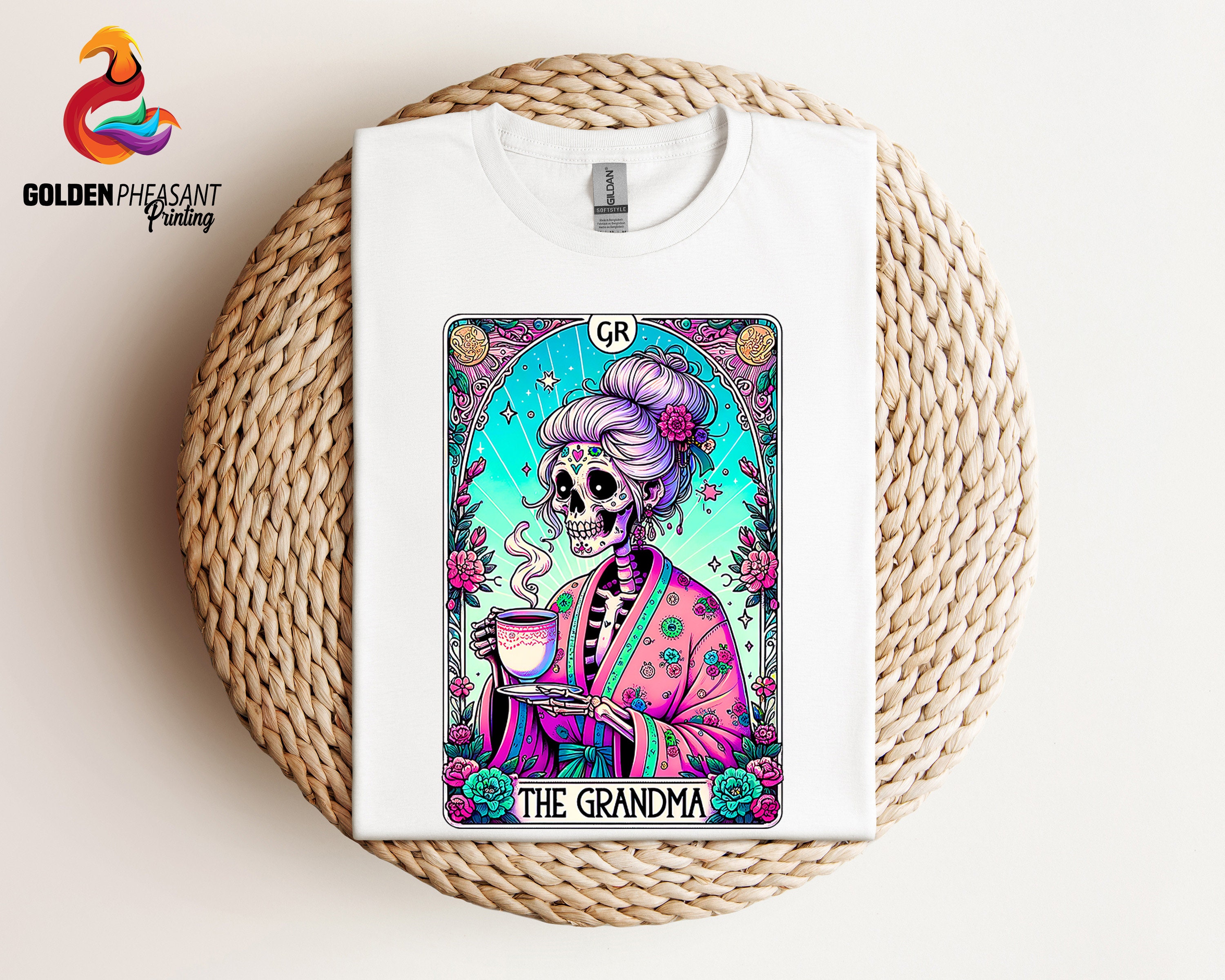 funny grandma tarot shirt for mothers day skeleton grandma t shirt unique gift for grandmothers mystical mom life shirt zc7np scaled