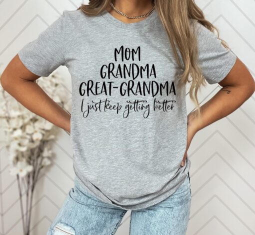 funny great grandma shirt for mom and grandma unique great grandma t shirt best gift for great grandma wjv2k