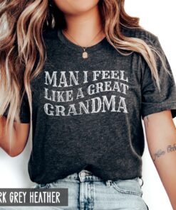 funny great grandma shirt for pregnancy announcement baby reveal unique gift for nana mimi granny birthday rkmtc