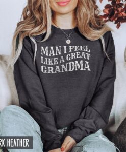 funny great grandma sweatshirt for pregnancy announcement and birthday gift great grandma hoodie for nana mimi granny tedac