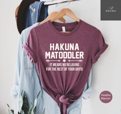 funny hakuna ma toddler mom shirt for best mom ever cute mom t shirt unique gift for mothers day or everyday wear pu5hi